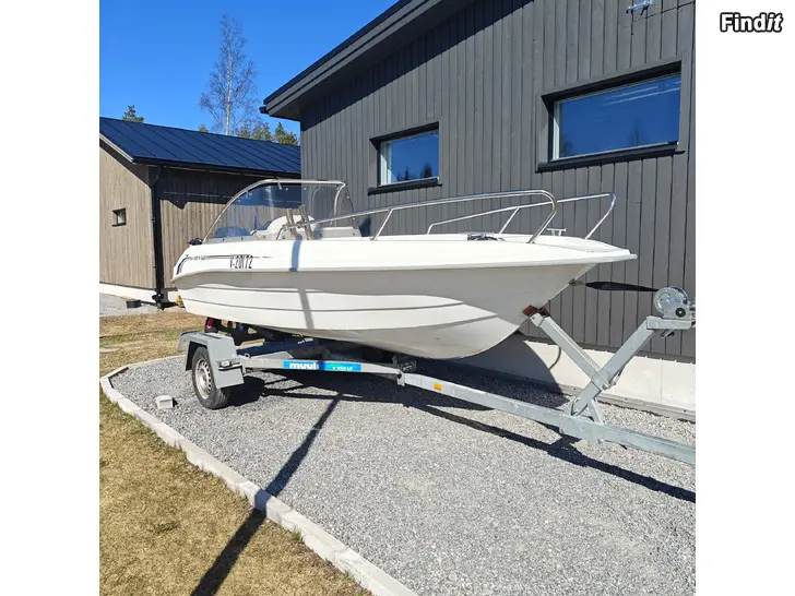 Myydään Mv-marin 4600+ Yamaha 50hv 4-takt