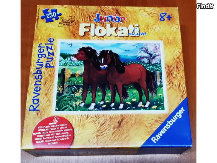 Myydään Palapeli ikä 8+ heppa aiheinen