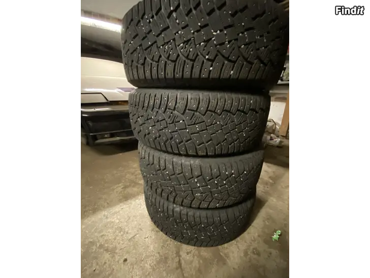 Myydään 225/55/18 continental ice contact 2 7mm 4kpl