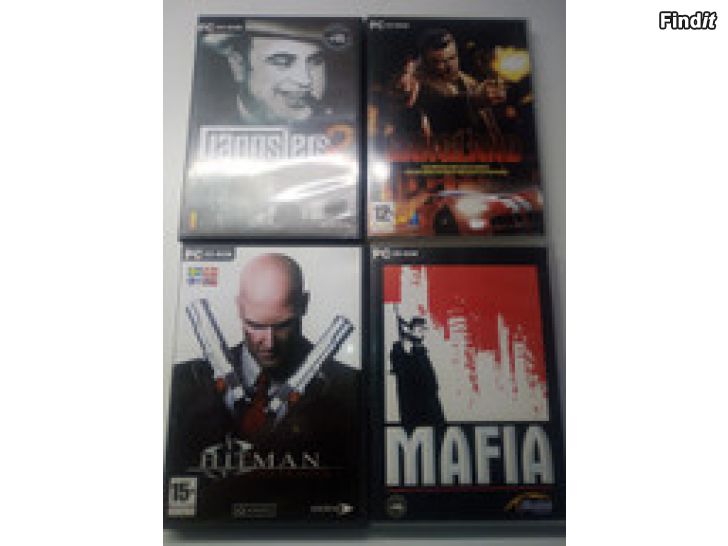 Myydään Mafia,Gangster PC pelejä