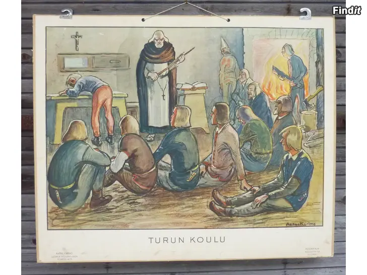 Myydään Aarno Karimon vanhoja opetustauluja erä 1