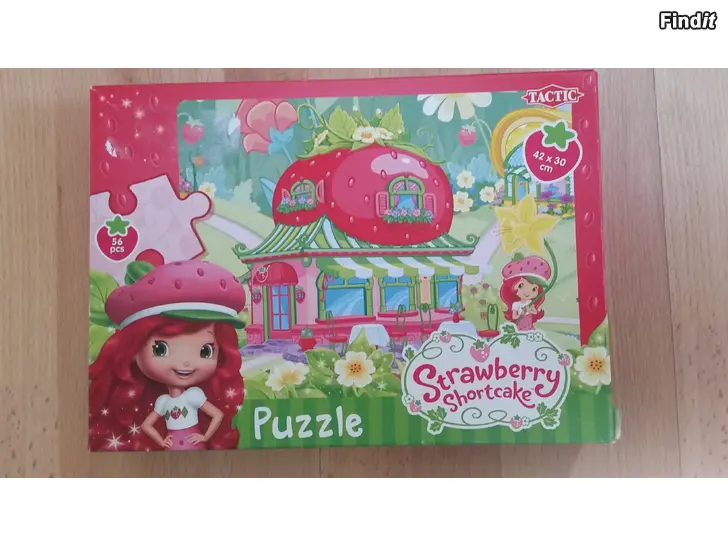 Myydään Tactic Strawberry shortcake puzzle 56pcs -hinta 4e