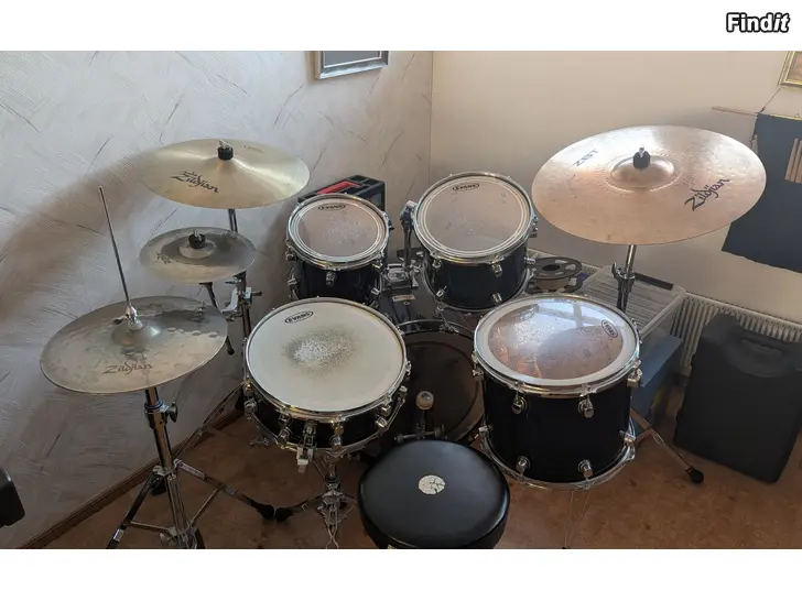 Säljes Komplett trumset