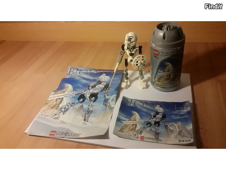 Myydään Lego 8536-1 Bionicle Toa Mata KOPAKA  v.2001 20e