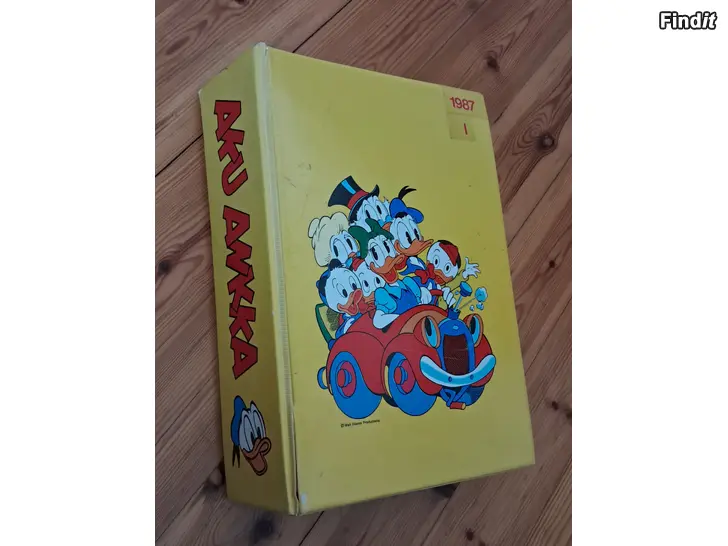 Myydään Aku Ankka- lehti 1987