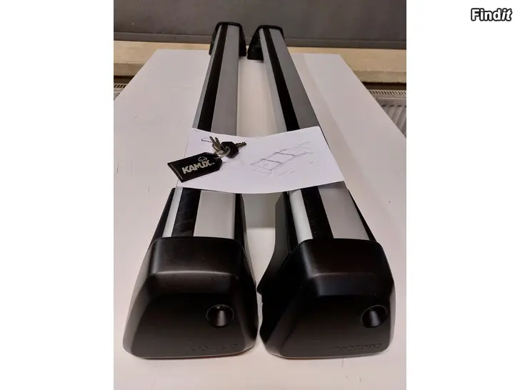 Myydään Volvo V90/V90CC OEM Kattotelineet/Takräcken vm. 2017