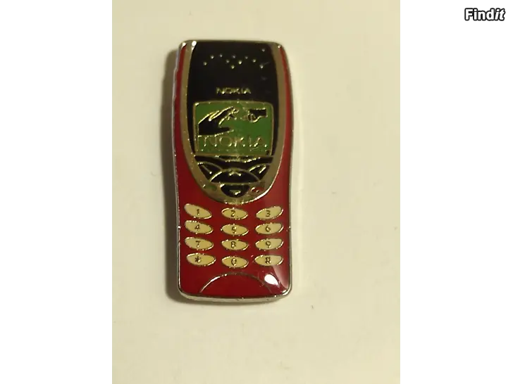 Myydään Nokia puhelin, vintage pinssi. Uusi