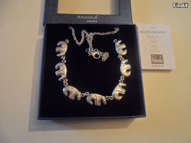 Myydään Kalevala Karhu kääty Hopea