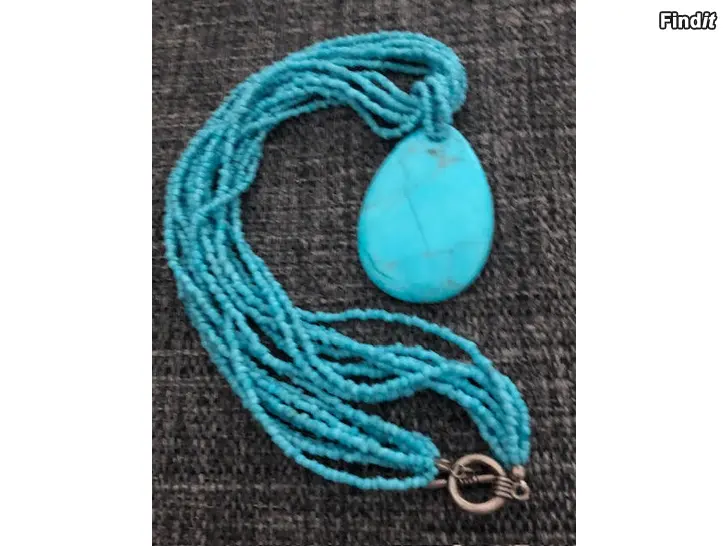 Myydään Turkoosikivi kaulakoru