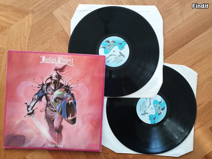 Säljes Judas Priest, Hero, hero. Vinyl 2LP