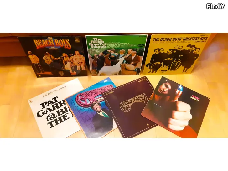 Myydään LP-levyjä kasa 1/3