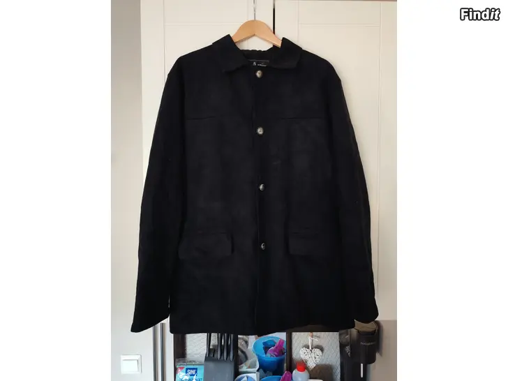Myydään Ae high fashion mokkanahkatakki, XL