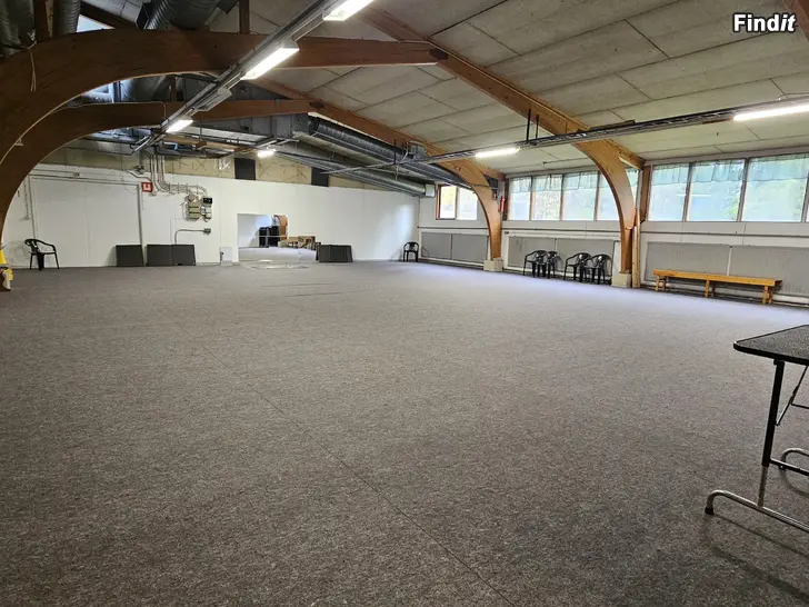 Uthyres Verksamhetsutrymme/lagerhall 77-262 m² i Jakobstad