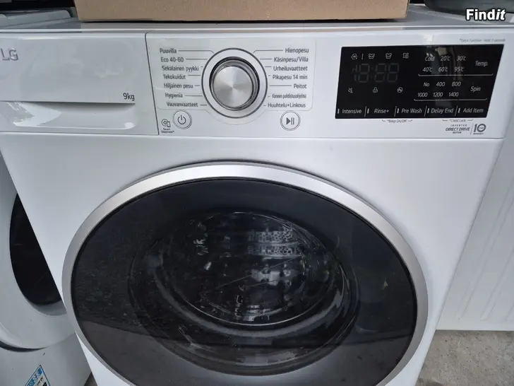 Säljes LG 9 kg tvättmaskin