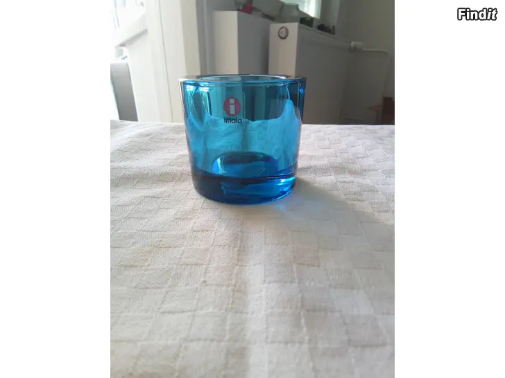 Säljes Sinisen sävyisiä Iittalan Kivituikkuja