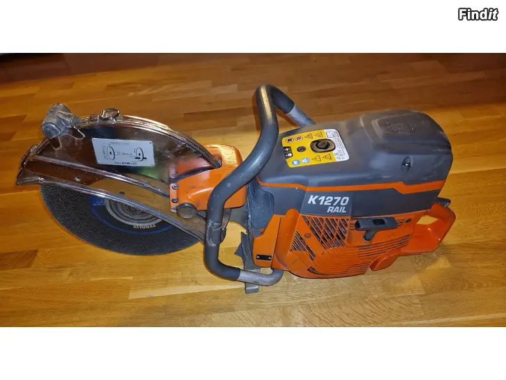 Säljes Husqvarna K 1270 Rail räls- och metallkap