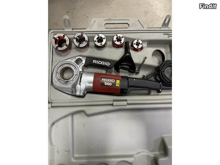 Säljes Gängmaskin, Gängverktyg, Ridgid