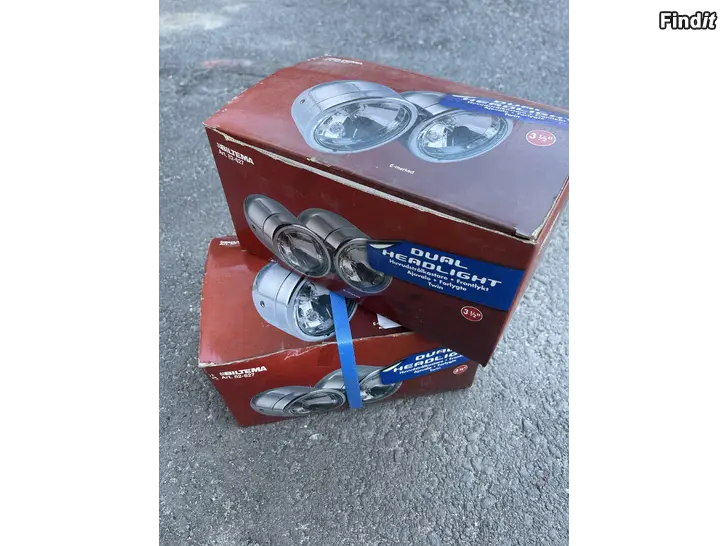 Säljes Uudet h4 tuplavalot 2 pkt