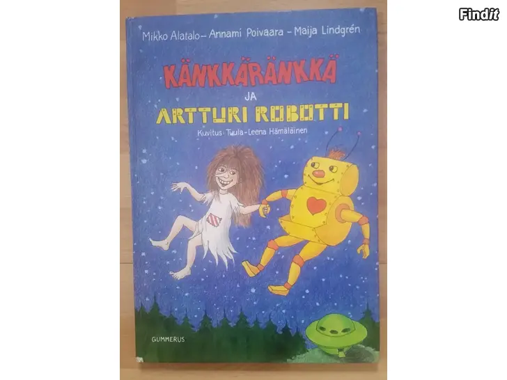 Säljes Känkkäränkkä ja Artturi robotti Gummerus 1988  -6e