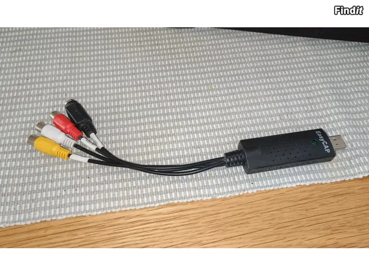 Myydään USB videokaappari RCA esim. VHS digitointi