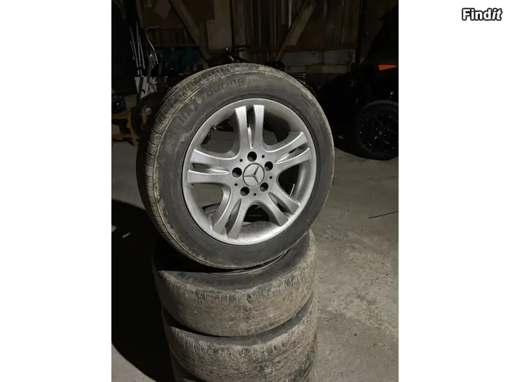 Säljes Mercedes 5x112 16tums fälgserie