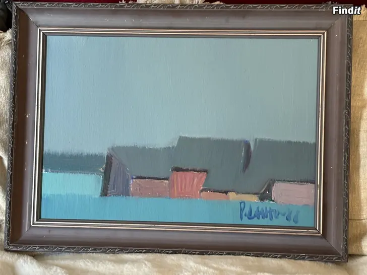 Myydään Taulu tavla Pekka Laiho-88 57x42cm