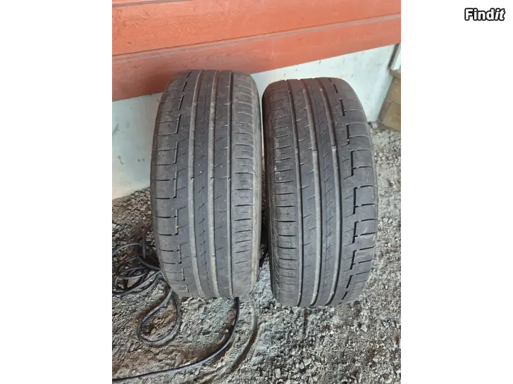 Myydään 2st 205/55-16 - Sommardäck - Continental