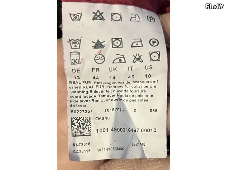 Säljes Naisten Talvitakki