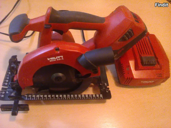 Myydään Hilti Käsisirkkeli + Akku + Laturi