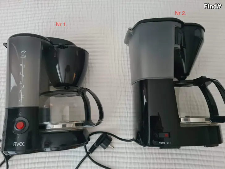 Säljes Kaffebryggare