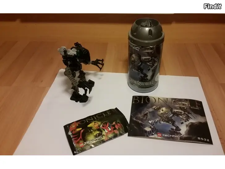 Myydään Lego 8532-1 Bionicle Toa Mata ONUA v.2001 20e