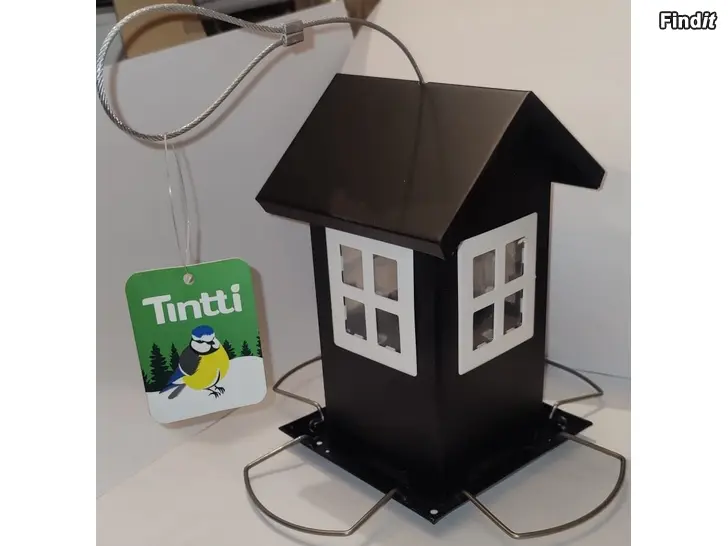 Myydään Linnunsyötinteline Tintti, käyttämätön ruokintakoriste puutarhaasi