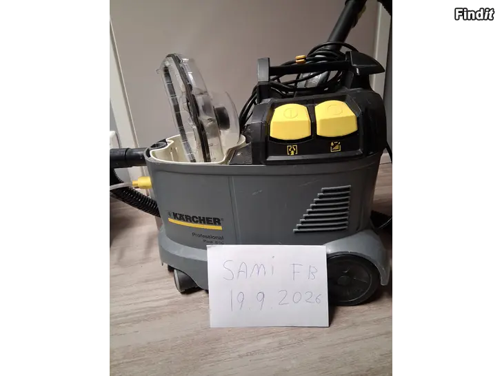 Säljes Kärcher puzzi 8/1 c Tekstiilipesuri