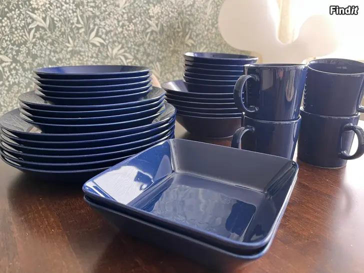 Säljes Iittala Teema kärl, mörkblåa  - RESERVERAD