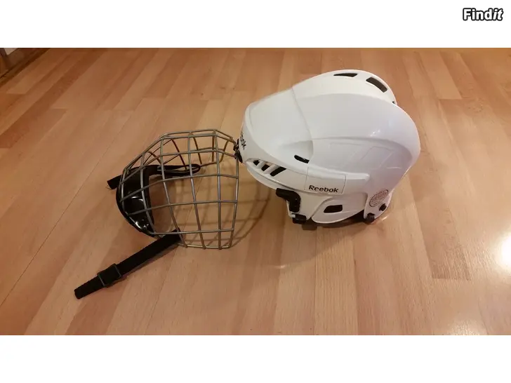 Säljes Reebok 3K M jääkiekkokypärä Combo valkoinen -hinta 16e