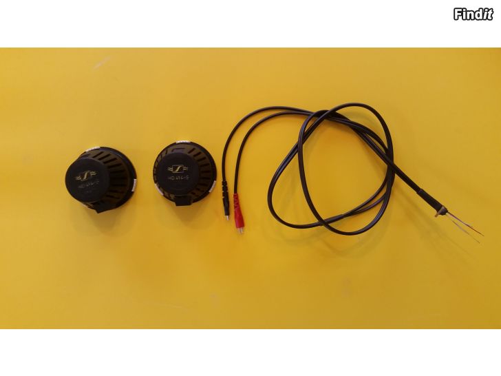 Säljes Varaosia - Senheiser liitosjohto 75cm ja 2kpl HD414-S kuulokekapselia