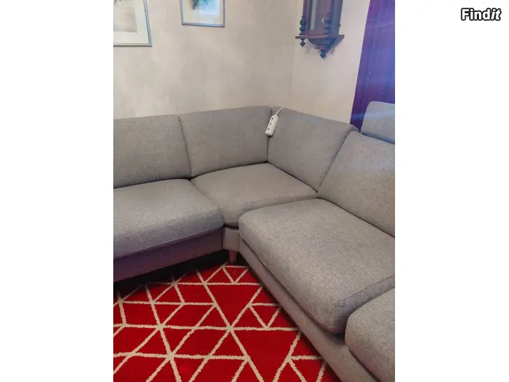 Myydään Fin stor soffa