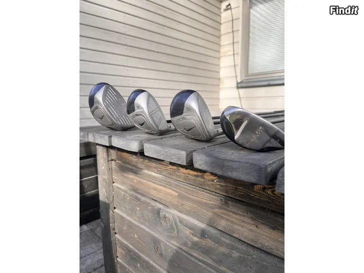 Säljes Nike 400cc driver, T40 trä 3  5 och B-Square 5 Hybrid 25