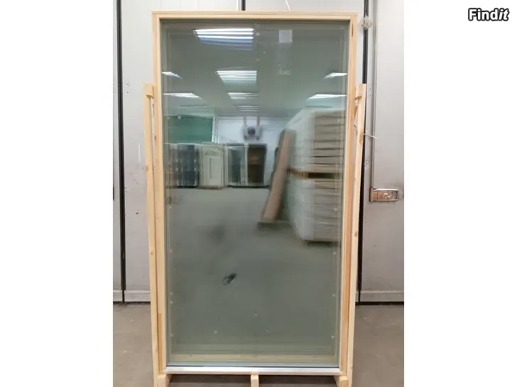 Säljes Mökki fönster POL-186, KFG 115, 1260x2347, Trä, 3K4 FIX
