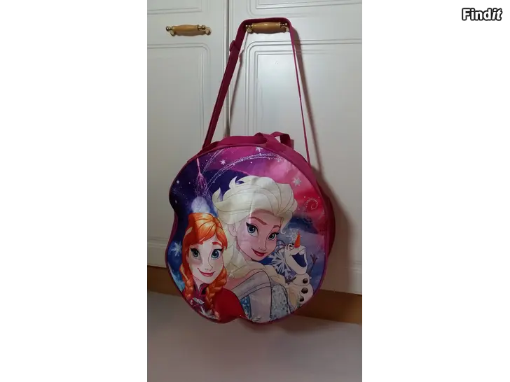 Säljes Pinkki Disney Frozen laukku Forever Sisters   4e