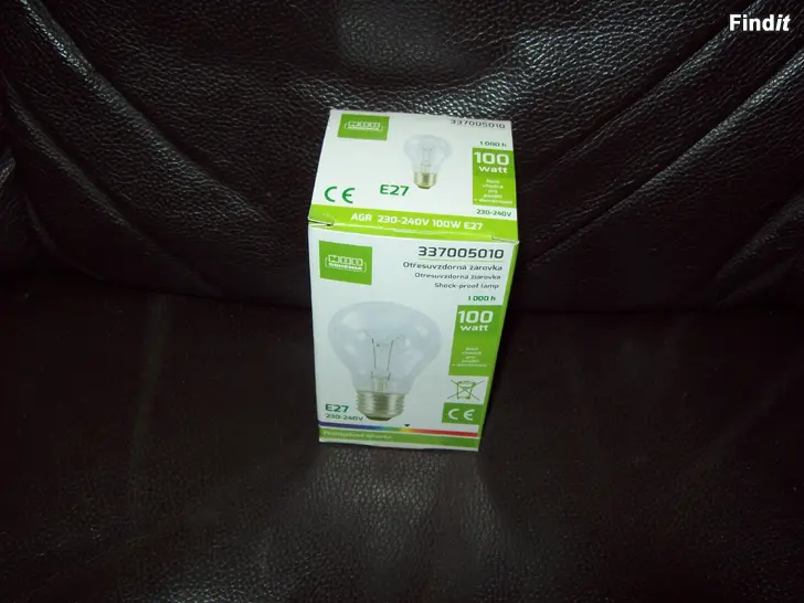 Myydään Hehkulamppu100w