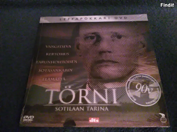 Myydään dvd TÖRNI -sotilaan tarina- Suomen itsenäisyyden 90v juhlavuoden erikoisjulkaisu