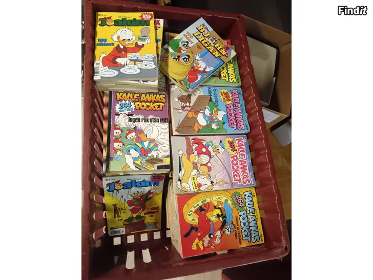 Säljes Kalle anka pocket böcker