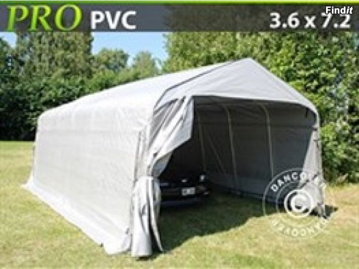 Säljes Garagetält PRO 3,6 x 7,2 x 2,68 PVC 9342