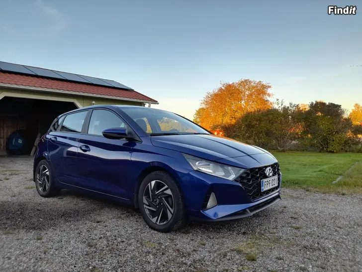 Säljes Hyundai i20 - 2022 62tkm fabriksgaranti
