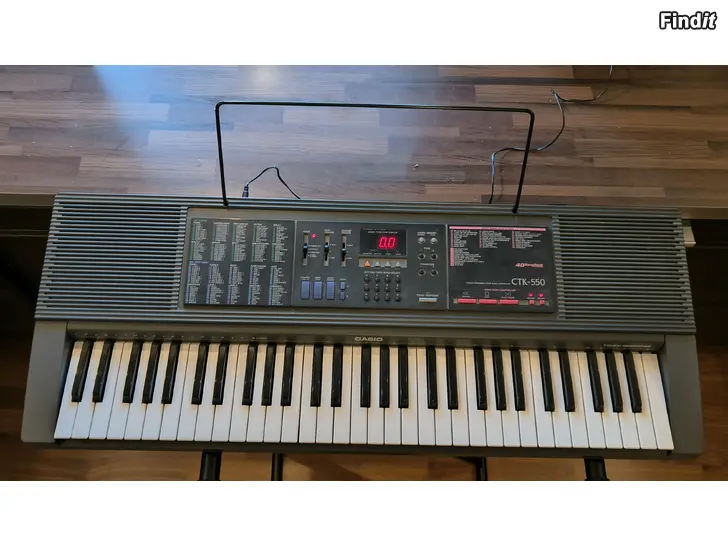 Säljes Casio CTK-550