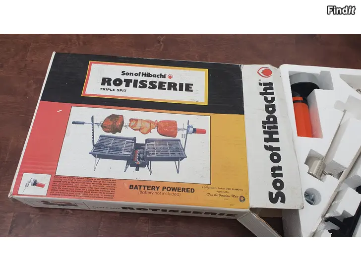 Säljes Grillspett rotisser