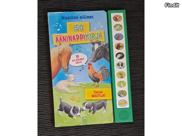 Myydään Maatilan eläimet kirja