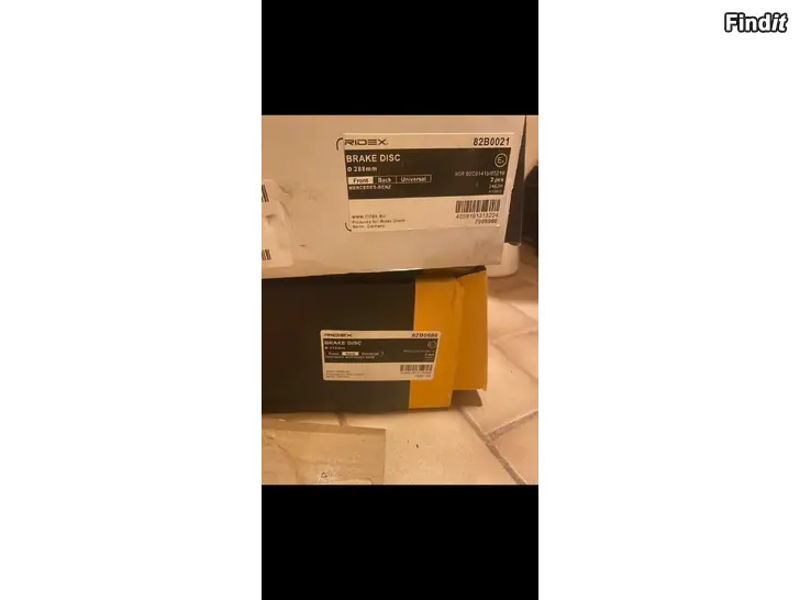 Säljes Mercedes benz bromsskivor