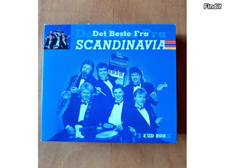 Säljes Scandinavia 3cd box samling dansband